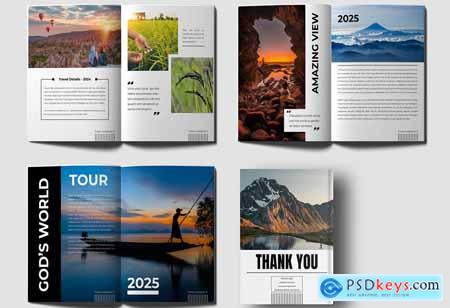 Travel Look Book Template