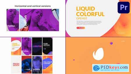 Liquid Colorful Opener for Premiere Pro 51499701