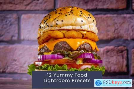 12 Yummy Food Lightroom Presets