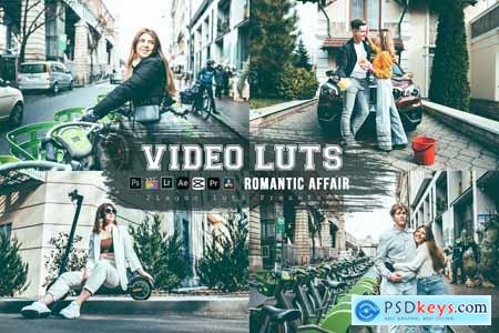 Romantic Affair Luts Video Editing Premiere Pro