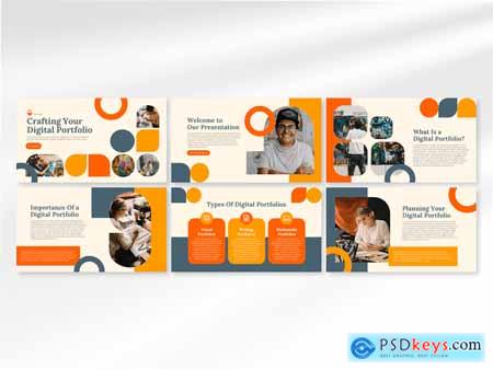 Digital Portfolio Powerpoint Presentation