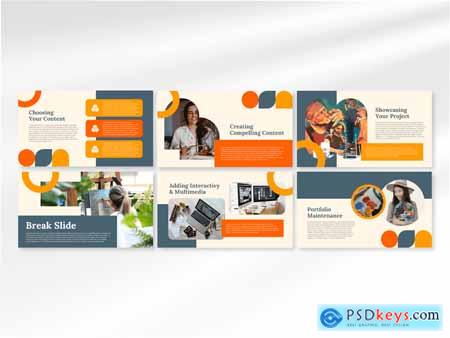 Digital Portfolio Powerpoint Presentation