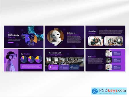 Technology Startup Powerpoint Presentation