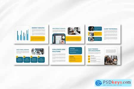 Sales Reporting Presentation PowerPoint