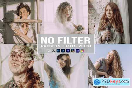 No Filter Presets - luts Videos Premiere Pro
