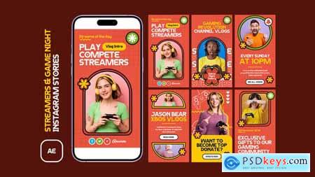 Streamers and Game Night Instagram Stories 51691810