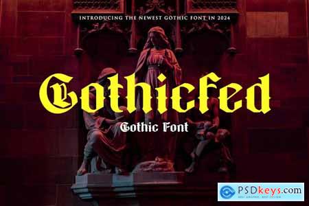 Gothicfed Blackletter Font