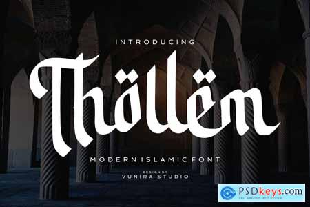 Thollem - Modern Islamic Font