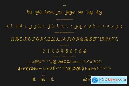 Mollihin - Modern Arabic Font