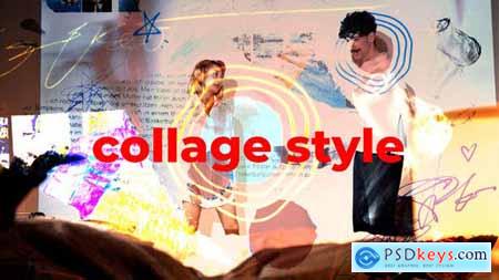 Collage Style Transition 51697633