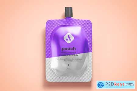 Nutrition Food Pouch Mockup