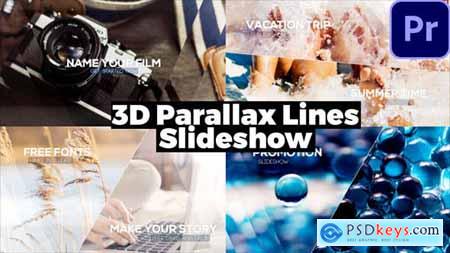 3D Lines Slideshow 41855449