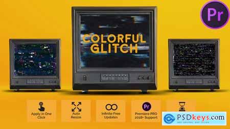 Colorful Glitch Presets for Premiere Pro 51733340