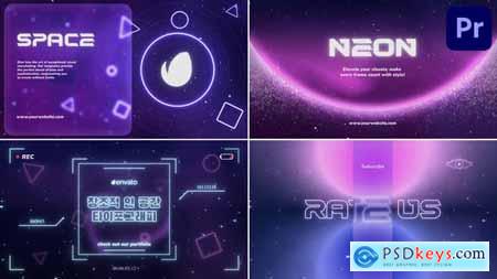 Space Typography for Premiere Pro 51666533