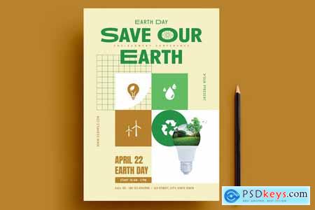 Earth Day Event Flyer