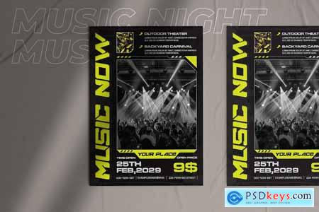 Night Music Flyer EZ3BBMC