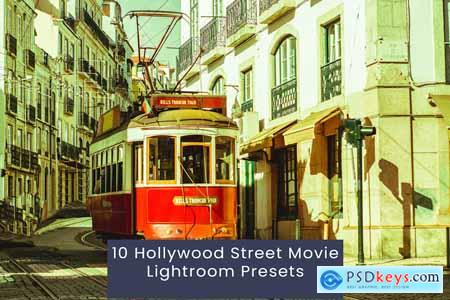 10 Hollywood Street Movie Lightroom Presets