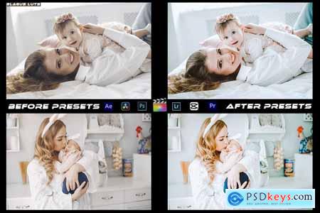 Newborn Baby Preset Lut Video Editing Premiere Pro