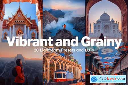 20 Vibrant and Grainy Lightroom Presets and LUTs