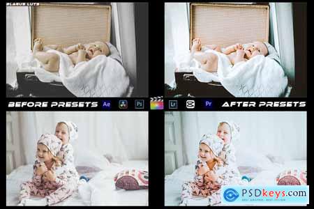 Newborn Baby Preset Lut Video Editing Premiere Pro