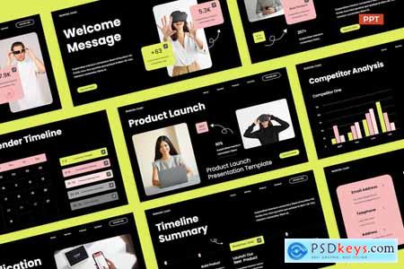 Black Rose Modern Product Launch Template