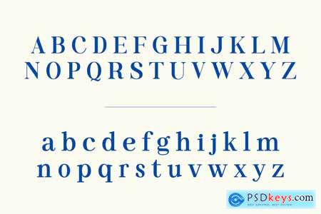 Foligate Modern Serif Typeface