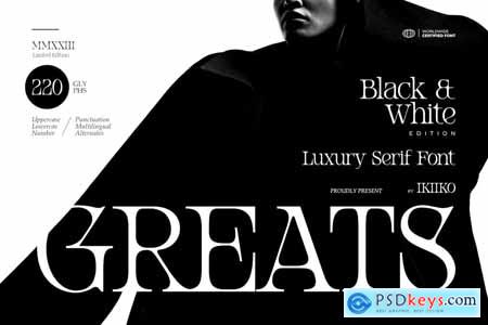 Greats - Luxury Serif Font