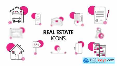Real Estate Icons 51781156