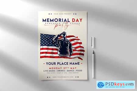 Memorial Day Flyer 3TBLYCD
