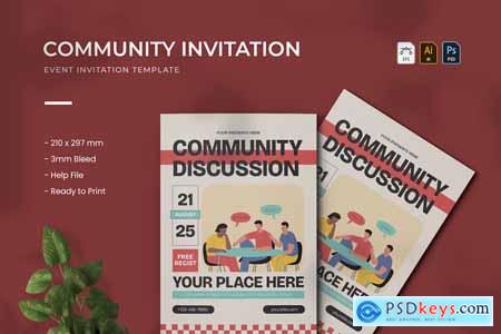 Community Discussion - Event Invitation