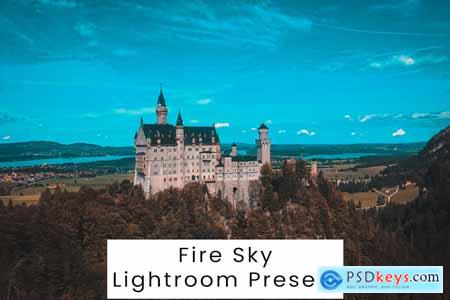 Fire Sky Lightroom Presets