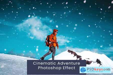 Cinematic Adventure Photoshop Effect