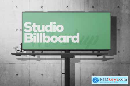 Studio Billboard Mockup