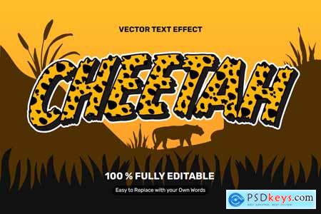 Cheetah Text Effect