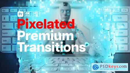 Premium Transitions Pixelated for Premiere Pro 51826465