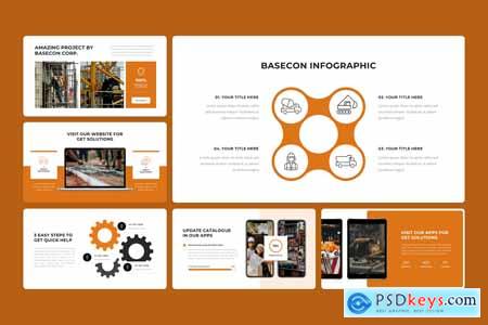 Basecon - Construction Powerpoint Template