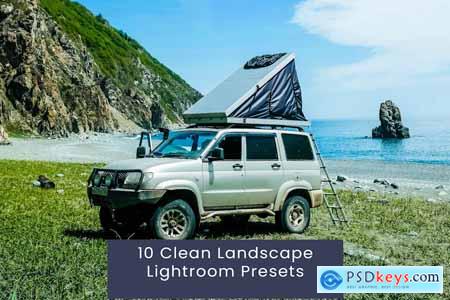 10 Clean Landscape Lightroom Presets