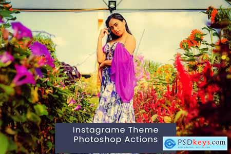 Instagrame Theme Photoshop Actions