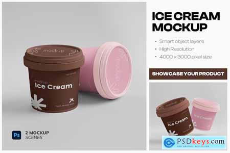 Ice Cream Mockup