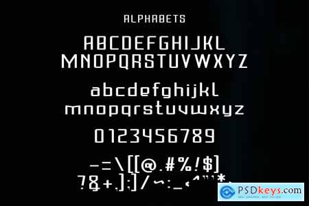 The Realtechy Font