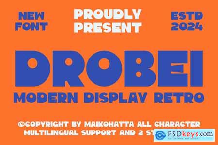 Drobei - Modern Display Retro