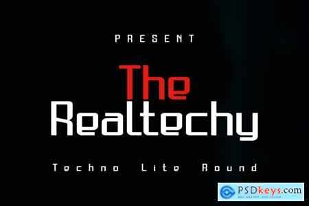 The Realtechy Font
