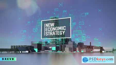 New Economic Strategy Business and Corporate Grow Intro 28467556
