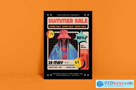 Summer Sale Flyer 7BQEV3E