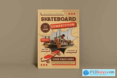 Skateboard Competition Flyer