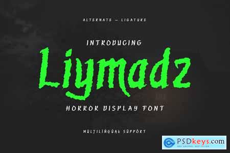 Liymadz - Horror Display Font