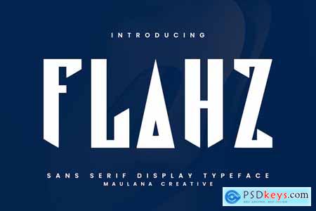 Flahz Decorative Display Font