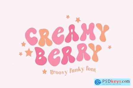 Creamy Berry Font
