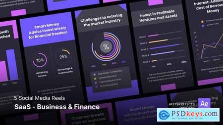 Social Media Reels - SaaS - Business & Finance After Effects Template 51915865
