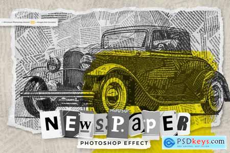 Newspapers Photoshop Action